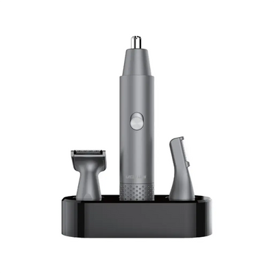 Green Lion 3 in 1 Grooming Kit – Silver | طقم العناية 3 في 1 جرين ليون – فضي