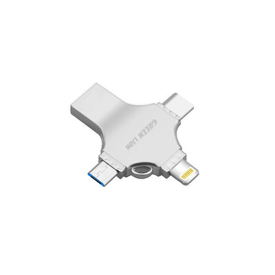 ذاكرة تخزين جرين لايون 4 في 1 | Green Lion 4-in-1 USB Flash Drive