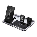 Green Lion 4 in 1 Wireless Charging Station Gray - محطة الشحن اللاسلكية 4 في 1 من جرين ليون