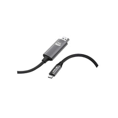 كيبل جرين لايون تايب سي الى HDMI بدقة 4K - اسود | Green Lion 4K USB-C to HDMI Cable - Black