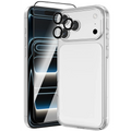 طقم حماية جرين لايون Defender أربعة في واحد لآيفون 18 برو ماكس - أسود | Green Lion 4 in 1 Defender Pack For iPhone 18 Pro Max – Black