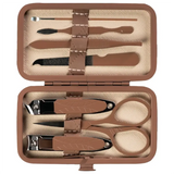 طقم مانيكير جرين لايون 7 قطع - بني | Green Lion 7 Piece Manicure Set - Brown