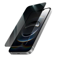 Green Lion 9H Steve Privacy Anti-Peeping Glass iPhone 16e - Black | واقي شاشة جرين ليون بخاصية الخصوصية