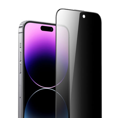 Green Lion 9H Steve Privacy Screen Protector for iPhone 15 - Black | واقي شاشة جرين ليون بحماية خصوصية 9H لآيفون 15 - أسود