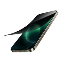 Green Lion 9H Steve Privacy Anti-Peeping Glass – Black Edge | زجاج حماية خصوصية 9H ستيف من Green Lion – إطار أسود