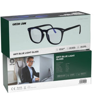 نظارة جرين لايون للحماية من الضوء الأزرق - أسود | Green Lion Anti Blue Light Glass – Black