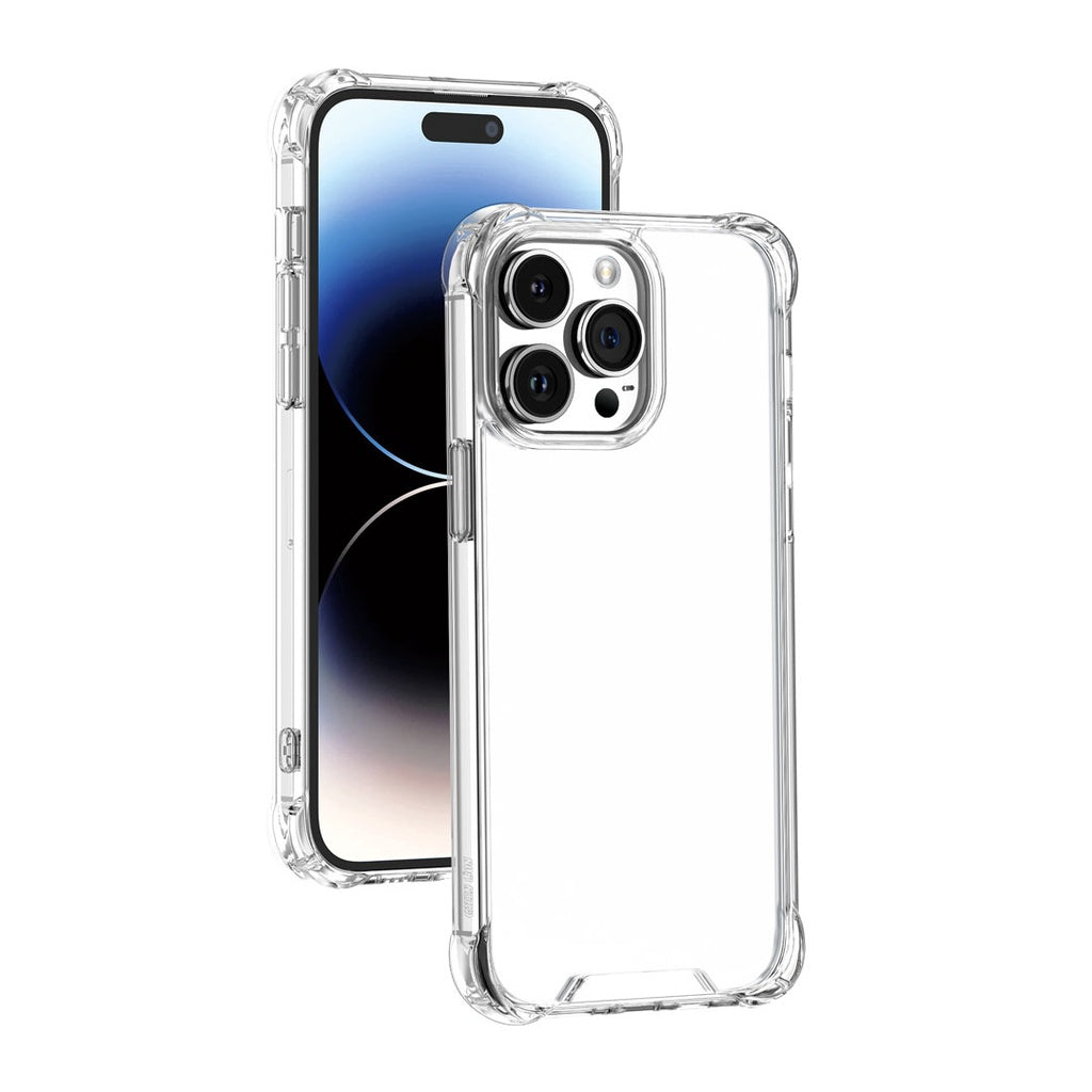 كفر جرين لايون ضد الصدمات لهاتف ايفون 15 برو / برو ماكس - شفاف | Green Lion Anti-Shock Case for iPhone 15 Pro / Pro Max - Clear