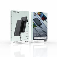 باور بانك جرين لايون Bostun بسعة 10000mAh وشحن PD 20W - أسود | Green Lion Bostun 10000mAh Power Bank PD 20W – Black