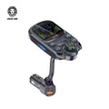 Şarjêra Otomobîlê ya Bluetoothê ya Green Lion bi Veguhêzerê FMê re - Reş | Şarjêra Otomobîlê ya FMê ya Bluetoothê ya Dest-Bêdest a Green Lion 2 - Reş