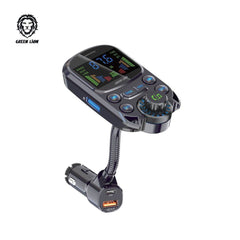 Şarjêra Otomobîlê ya Bluetoothê ya Green Lion bi Veguhêzerê FMê re - Reş | Şarjêra Otomobîlê ya FMê ya Bluetoothê ya Dest-Bêdest a Green Lion 2 - Reş