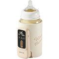 سخان رضّاعات جرين لايون قابل للشحن ببطارية 6000mAh - كريمي | Green Lion BOTTLE WARMER 6000mAh Rechargeable – Cream