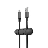 Green Lion 8 in 1 Cable Organizer – Black | منظم كابلات 8 في 1 من Green Lion – أسود