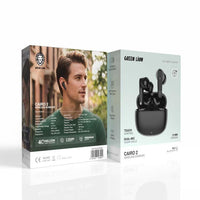 سماعات أذن جرين لايون Cairo 2 لاسلكية - أسود | Green Lion Cairo 2 Wireless Earbuds – Black