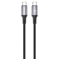 Green Lion USB-C to Lightning PVC Cable 3M – Black | كابل Green Lion USB-C إلى Lightning من PVC بطول 3 متر – أسود