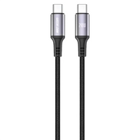 Green Lion USB-C to Lightning PVC Cable 3M – Black | كابل Green Lion USB-C إلى Lightning من PVC بطول 3 متر – أسود