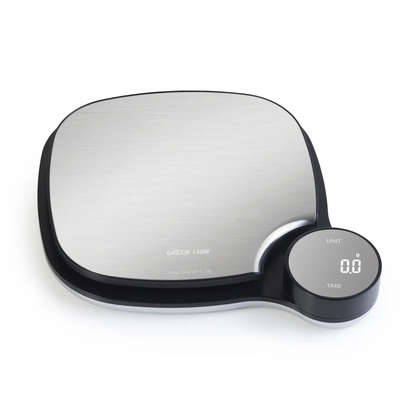 ميزان مطبخ رقمي جرين لايون - فضي | Green Lion DIGITAL KITCHEN SCALE – Silver