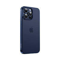 كفر Green Lion Delgado لآيفون 15 برو ماكس - أزرق | Green Lion Delgado PC Case for iPhone 15 Pro Max - Blue