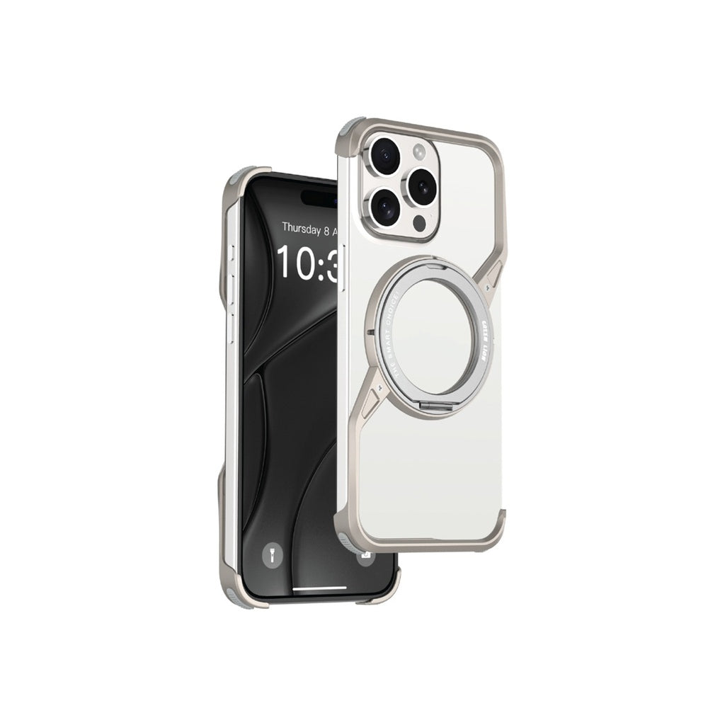 كفر جرين لايون إيدج ماج سيف لهاتف ايفون 16 برو / برو ماكس | Green Lion Edge Y MagSafe Bezel Less Case for iPhone 16 Pro Max/Pro