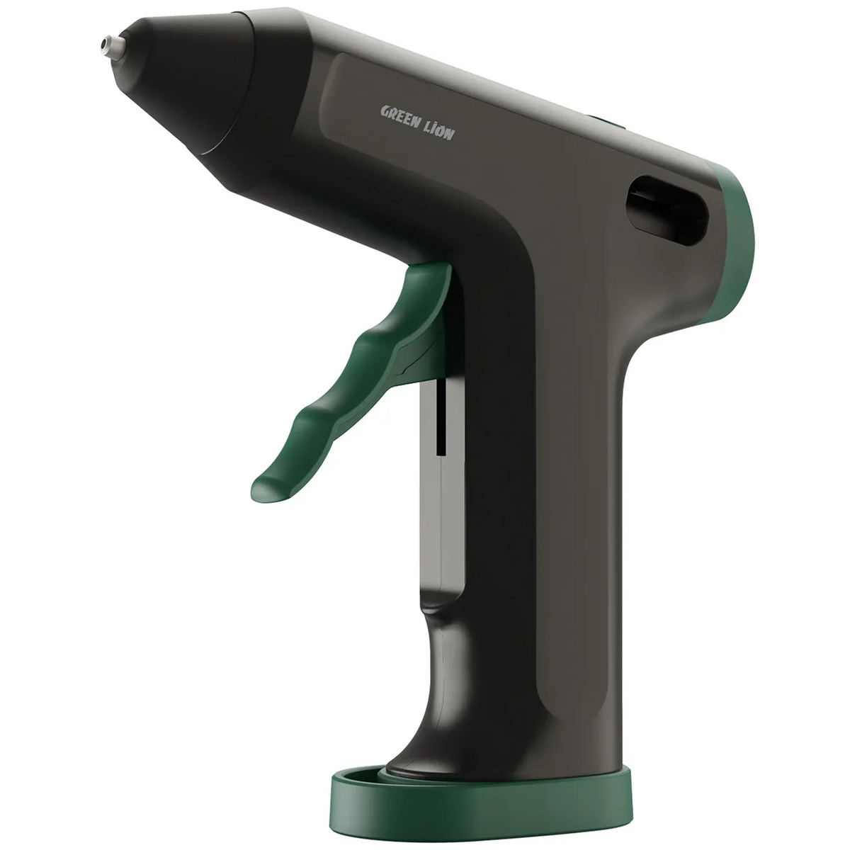مسدس غراء كهربائي جرين لايون بمقبض مريح - أسود وأخضر | Green Lion ELECTRIC GLUE GUN Ergonomic Pistol – Grip Design – Black and green