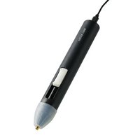 قلم غراء كهربائي جرين لايون مع أعواد متعددة الألوان - أسود | Green Lion ELECTRIC GLUE PEN with Multi – Color Sticks – Black