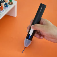 قلم غراء كهربائي جرين لايون مع أعواد متعددة الألوان - أسود | Green Lion ELECTRIC GLUE PEN with Multi – Color Sticks – Black