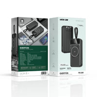 باور بانك جرين لايون Everton بسعة 30000mAh وشحن PD 20W - أسود | Green Lion Everton 30000mAh Power Bank PD 20W – Black