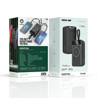 باور بانك جرين لايون Everton بسعة 40000mAh وشحن PD 20W - أسود | Green Lion Everton 40000mAh Power Bank PD 20W – Black