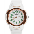 ساعة جرين لايون Explorer للأطفال بتتبع الموقع - أبيض | Green Lion EXPLORER Kids Analog Watch – White