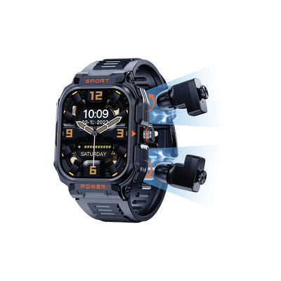 ساعة جرين لايون Fit-Gear TWS الذكية | Green Lion Fit - Gear TWS Smart Watch