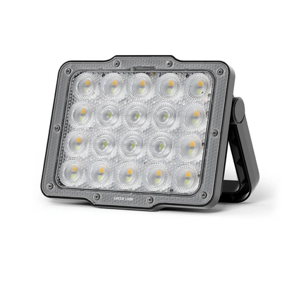 كشاف شمسي جرين لايون مع لوحة شمسية 950 لومن وبطارية 4800mAh - أسود | Green Lion Solar Flood Light with Solar Panel 4800mAh 950 LM – Black