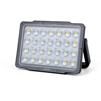 كشاف شمسي جرين لايون مع لوحة شمسية 1400 لومن وبطارية 7200mAh - أسود | Green Lion Solar Floodlight with Solar Panel 7200mAh 1400 LM – Black