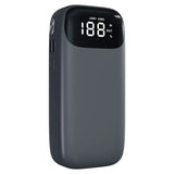 Green Lion Flex Power Jumper and Power Bank 10000mAh - Gray | جرين ليون جهاز بدء تشغيل وبنك طاقة 10000 مللي أمبير - رمادي