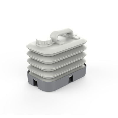 خزان ماء قابل للطي من جرين لايون بسعة 10 لتر – أبيض | Green Lion Foldable Water Tank 10L - White