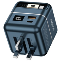 شاحن جرين ليون بريميوم مع باور بانك 5000 مللي أمبير 42 واط | Green Lion Premium Series Charger + Power Bank 5000mAh 42W