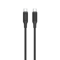 شاحن جداري جرين لايون G-Charge بمنفذ USB-C وشحن PD 25W مع كيبل متر - أسود | Green Lion G-Charge Series USB-C Port Wall Charger 25W PD C to C 1m Cable – Black