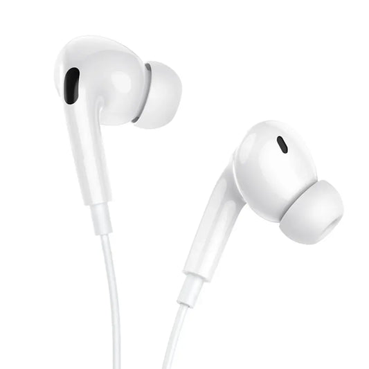 سماعة Green Lion GL-Stereo Pro سلكية مع ميكروفون - أبيض | Green Lion GL-Stereo Pro Wire Control With Microphone - White
