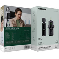 Mîkrofona 3-di-1ê ya Green Lion - Reş | Mîkrofona 3 di 1ê ya Green Lion GM-79X - Reş