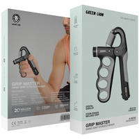 مقوي قبضة اليد جرين لايون Grip Master - أسود | Green Lion Grip Master Hand Grip Strengthener – Black