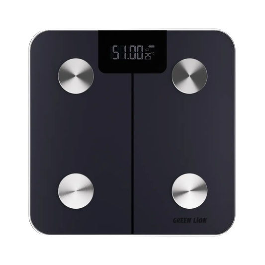 ميزان جسم ذكي Green Lion GBC-300 - أسود | Green Lion GBC-300 Smart Body Scale Black