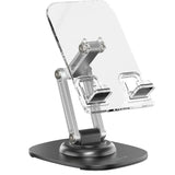 حامل هاتف وتابلت جرين لايون M3 بتصميم شفاف - أسود | Green Lion M3-Transparent Phone & Tablet Holder – Black