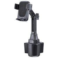 حامل هاتف جرين لايون GX-72 للسيارة لحامل الاكواب - اسود | Green Lion GX-72 Car Cup Phone Holder - Black