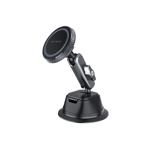 حامل سيارة جرين لايون Halo متوافق مع ماغسيف - أسود | Green Lion Halo MagSafe 2 Car Holder - Black