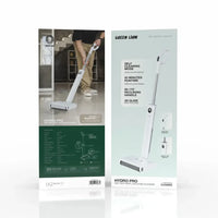 Green Lion Hydro Pro Wet & Dry Mop Vacuum Cleaner 25W IPX4 – White | مكنسة جرين لايون هايدرو برو لاسلكية للتنظيف الجاف والرطب 25 وات أبيض