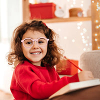 نظارة أطفال جرين لايون للحماية من الضوء الأزرق - وردي | Green Lion KIDS EYEWEAR Anti-Blue Light Eyewear – Pink