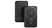 باور بانك جرين لايون Malaga مغناطيسي 5000 مللي أمبير مع شحن PD 20W - أسود | Green Lion Malaga 5000mAh Magnetic Power Bank PD 20W - Black