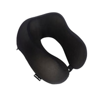 Green Lion Memory Foam Neck Pillow – Black | وسادة رقبة من الفوم المتذكر من Green Lion – أسود