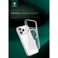 Green Lion Magsafe Delgado For iPhone 17 Pro Max - Clear | غطاء جرين ليون ماج سيف ديلجادو لآيفون 17 برو ماكس - شفاف