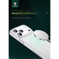 Green Lion Magsafe Delgado For iPhone 17 Pro Max - Clear | غطاء جرين ليون ماج سيف ديلجادو لآيفون 17 برو ماكس - شفاف