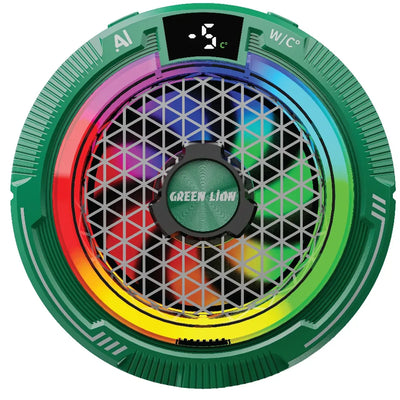 مبرد هاتف مغناطيسي جرين لايون Mag Freeze - أخضر | Green Lion MAG FREEZE Magnetic Phone Cooler – Green