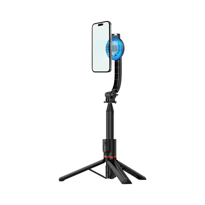Green Lion Magselfie Selfie Stick Tripod – Black | عصا سيلفي مع حامل ثلاثي Green Lion Magselfie – أسود